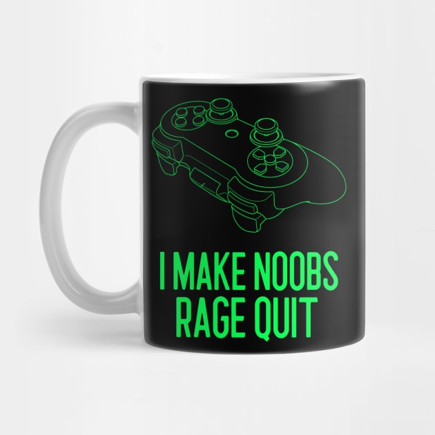 i make noobs rage quit by Art Designs